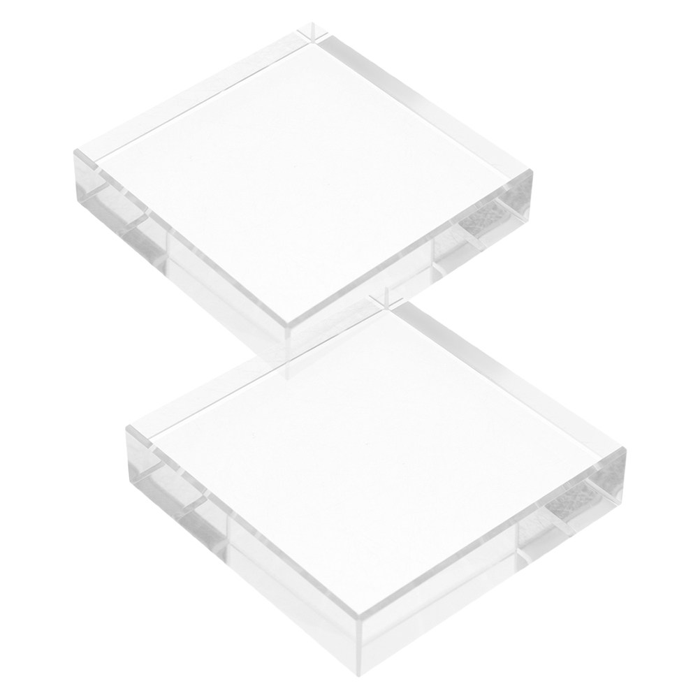 Paper Weight Crystal - Hand Square Paperweight Transparent Elegant Decorative