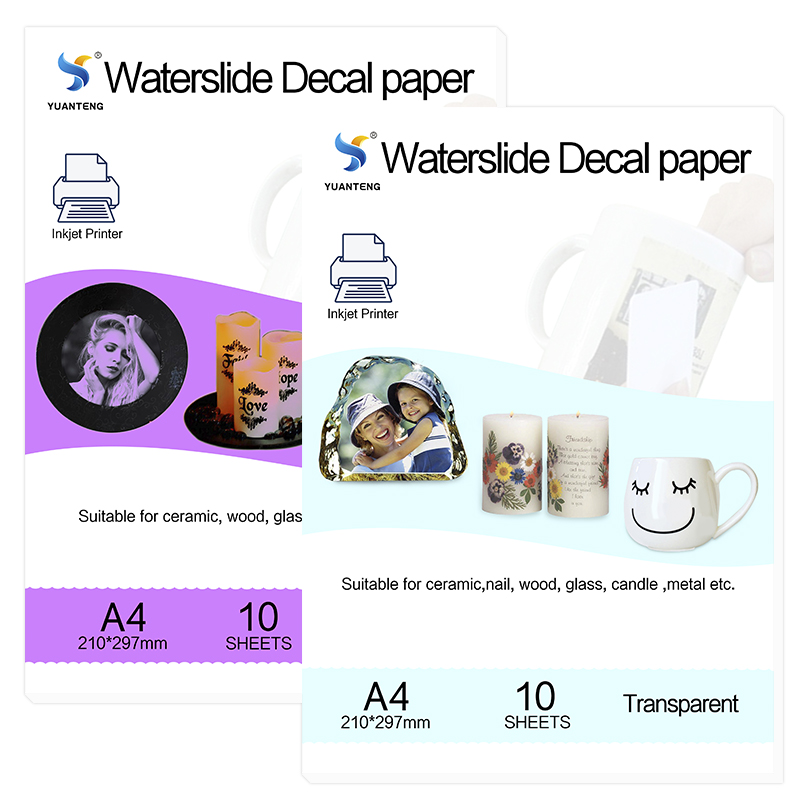 A4 Design Clear Waterslide Dec - Ink Blotter Paper recension och pris