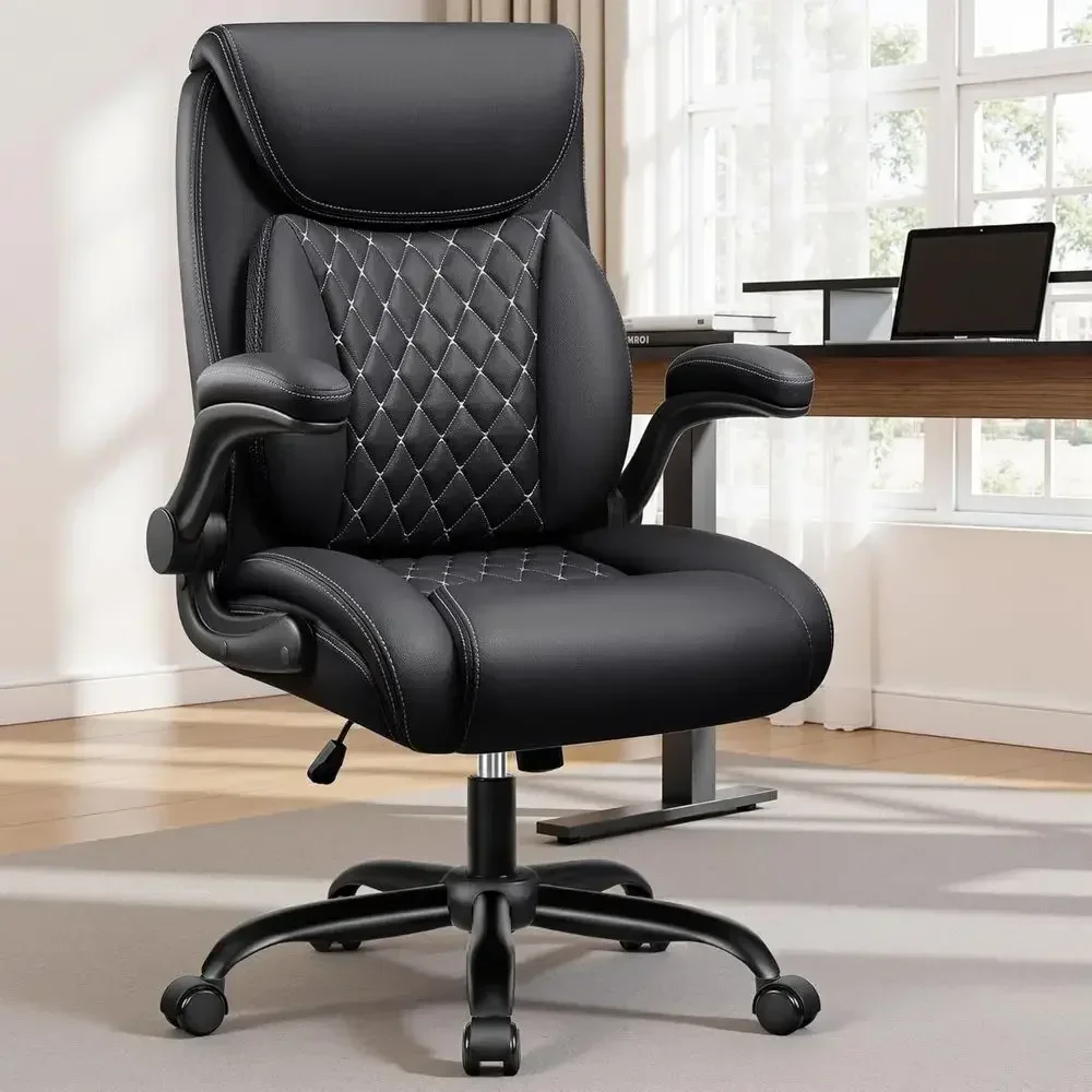 Ergonomic Lumbar Support Offic - Leather Desk Pad recension och pris