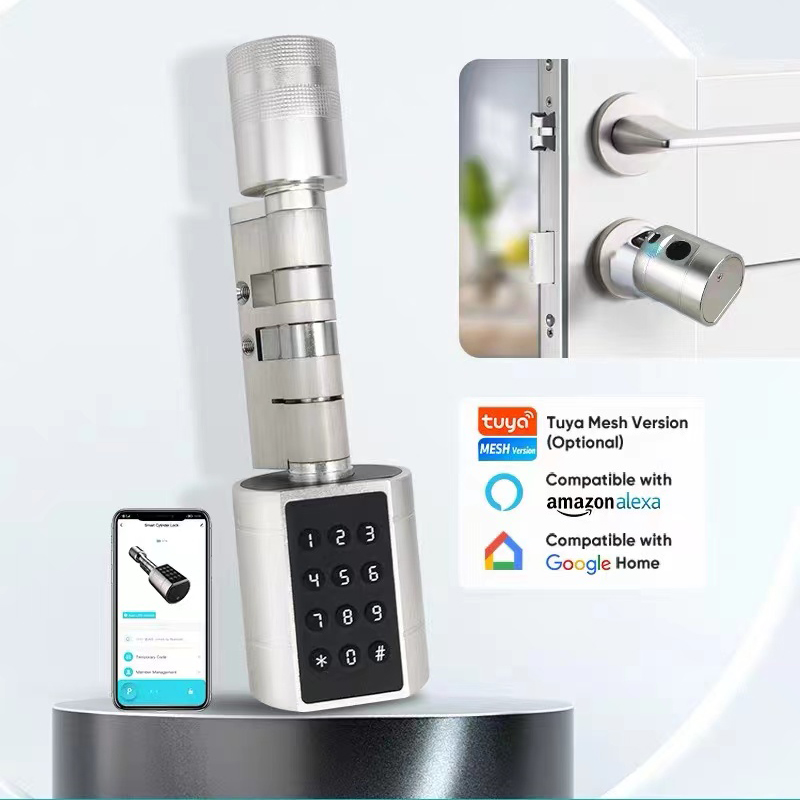 Tuya APP Fingerprint Cylinder  - Letter Opener Brass recension och pris