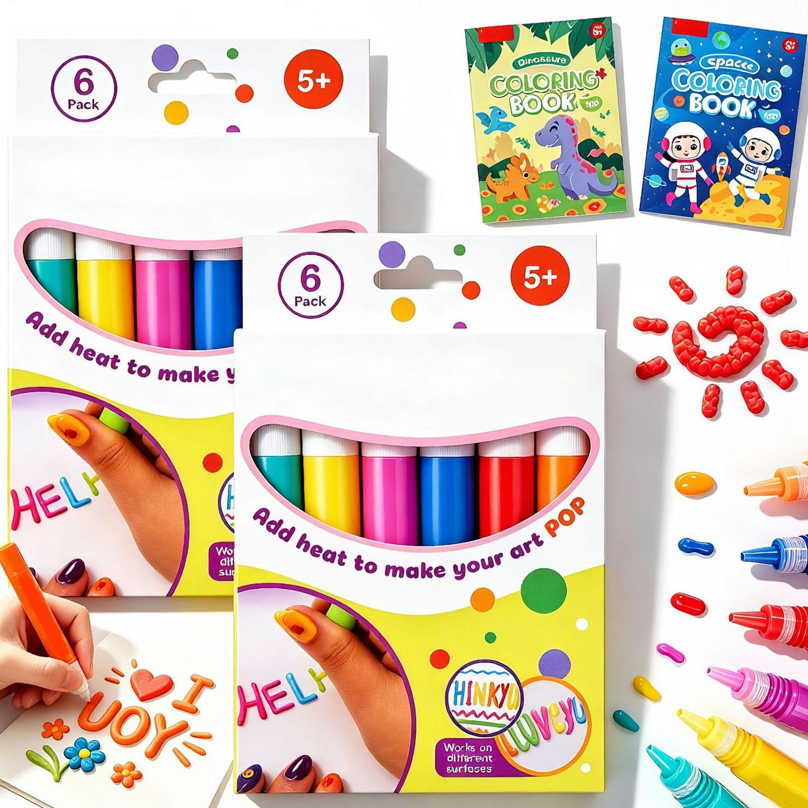 3D Bubble Pen Set Colorful Han - Copic Marker Sketch recension och pris