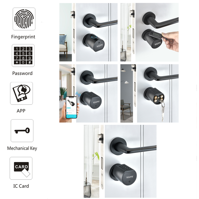 Tuya APP Fingerprint Cylinder  - Letter Opener Brass recension och pris