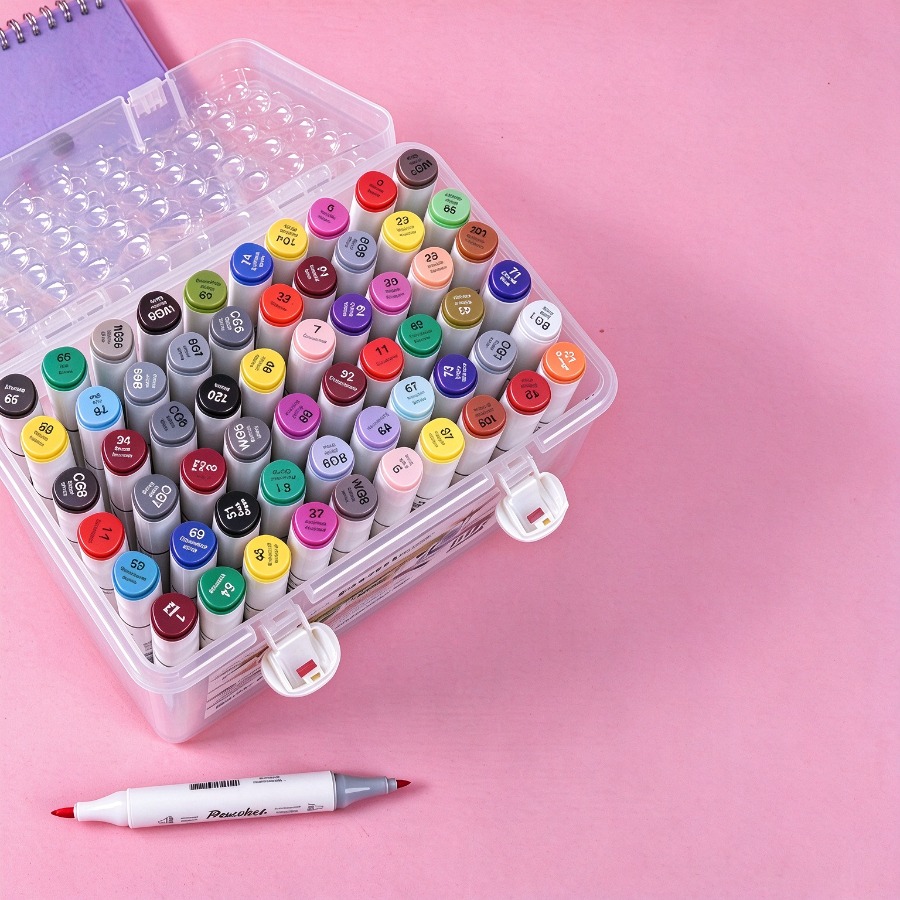 Gezhimei Dual Tip Markers, Dou - Copic Marker Sketch recension och pris