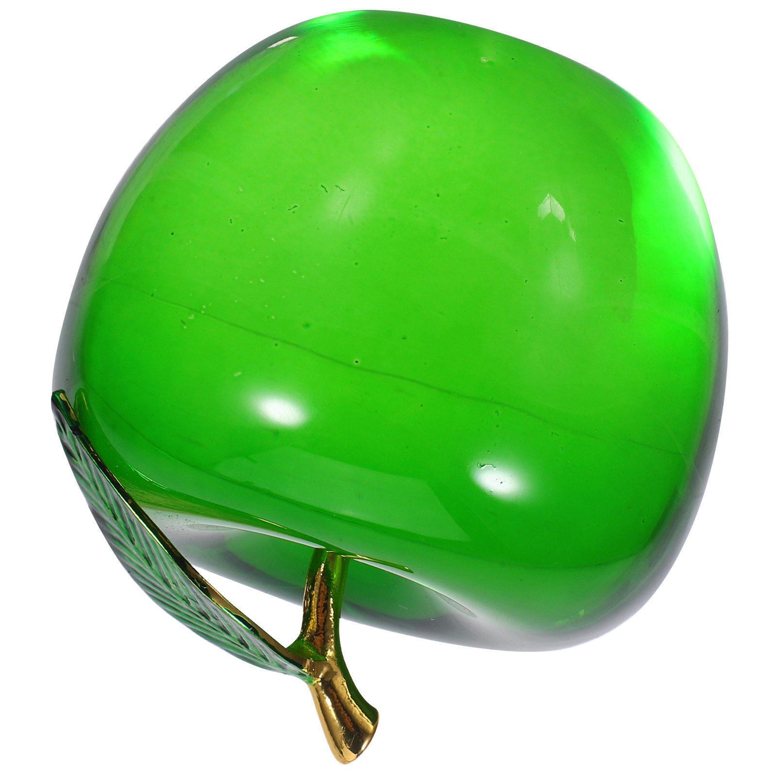 Apple Decoration Small Realist - Paper Weight Crystal recension och pris