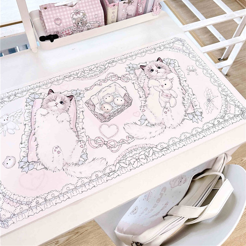 Leather Table Mat Ragdoll Cat  - Leather Desk Pad recension och pris